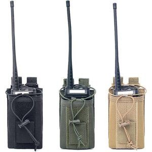 1000D Nylon Outdoor Tactical Pouch Sports Military Molle Radio Walkie Talkie